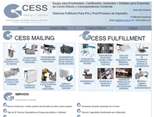 Tablet Screenshot of cess.com.mx